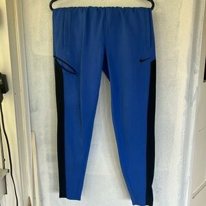 Blue Nike joggers